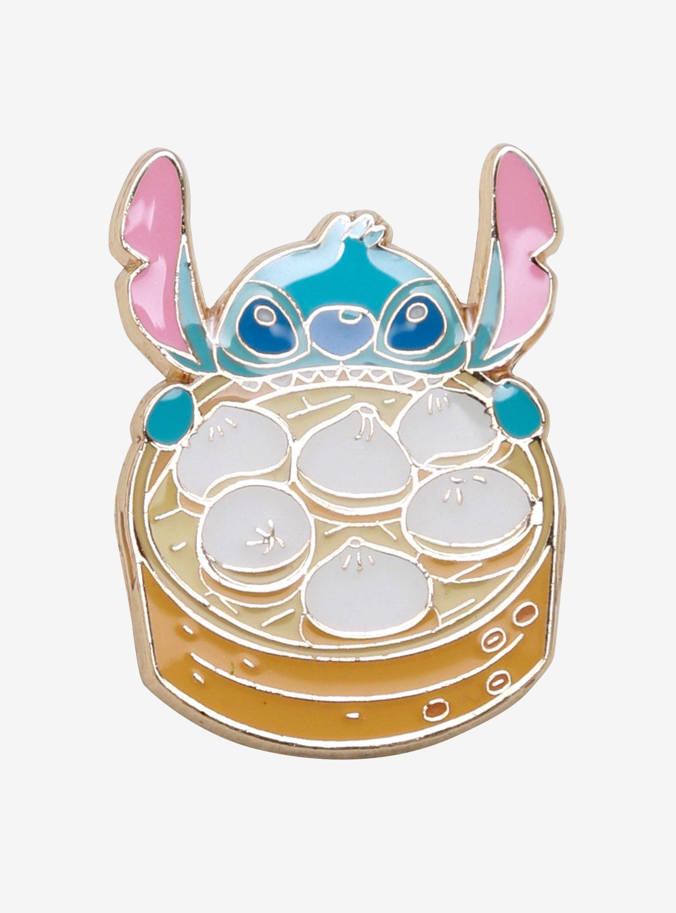 Loungefly Disney Lilo & Stitch Dumplings Enamel Pin - BoxLunch Exclusive, , hi-res