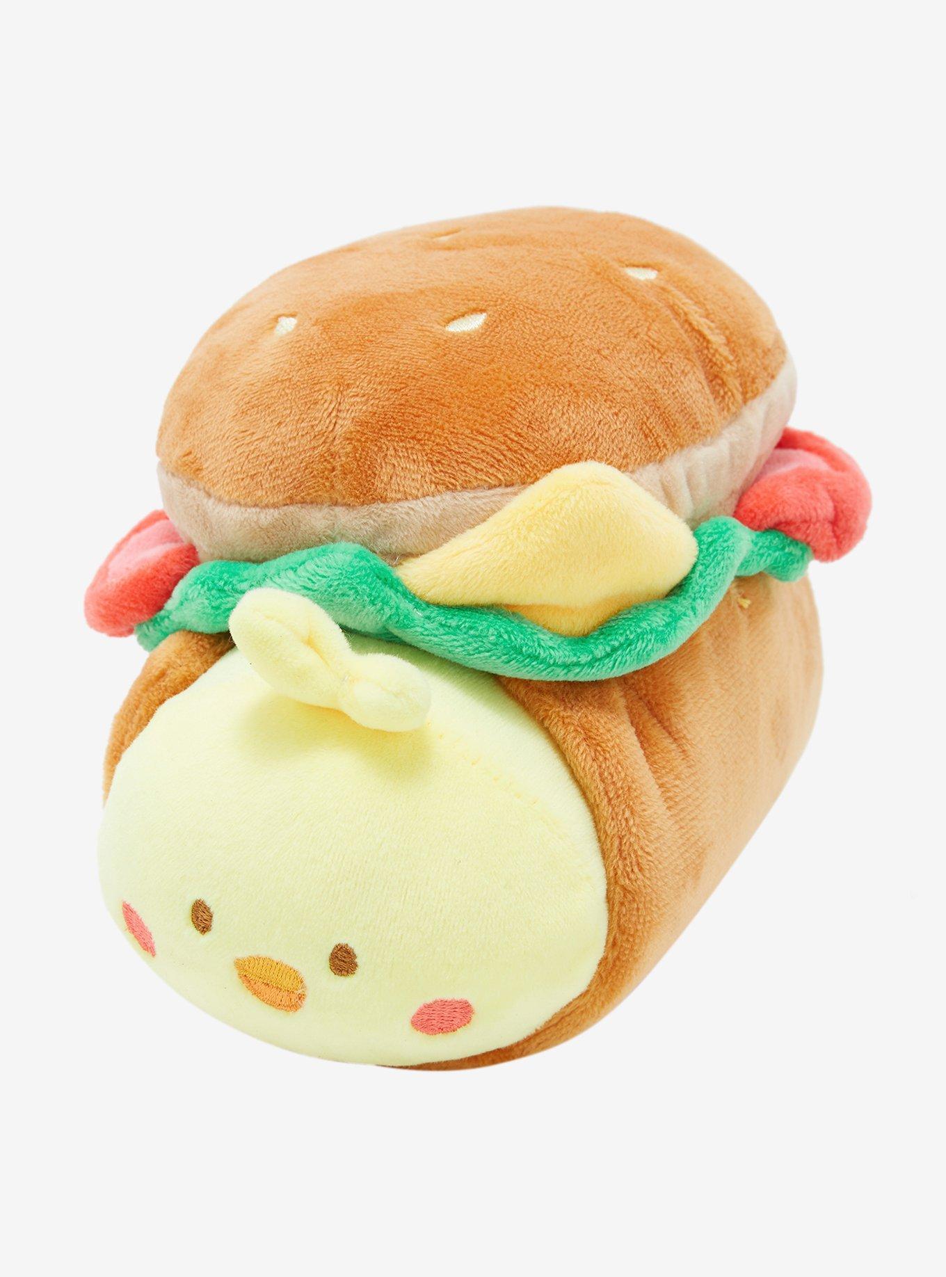 Anirollz Chickiroll Plush with Hamburger Blanket Plush, , hi-res