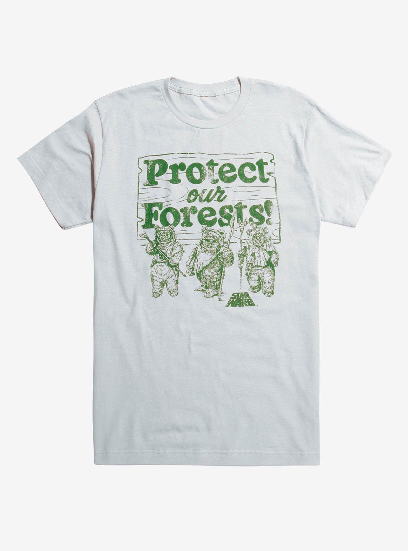 protect our forests ewok shirt