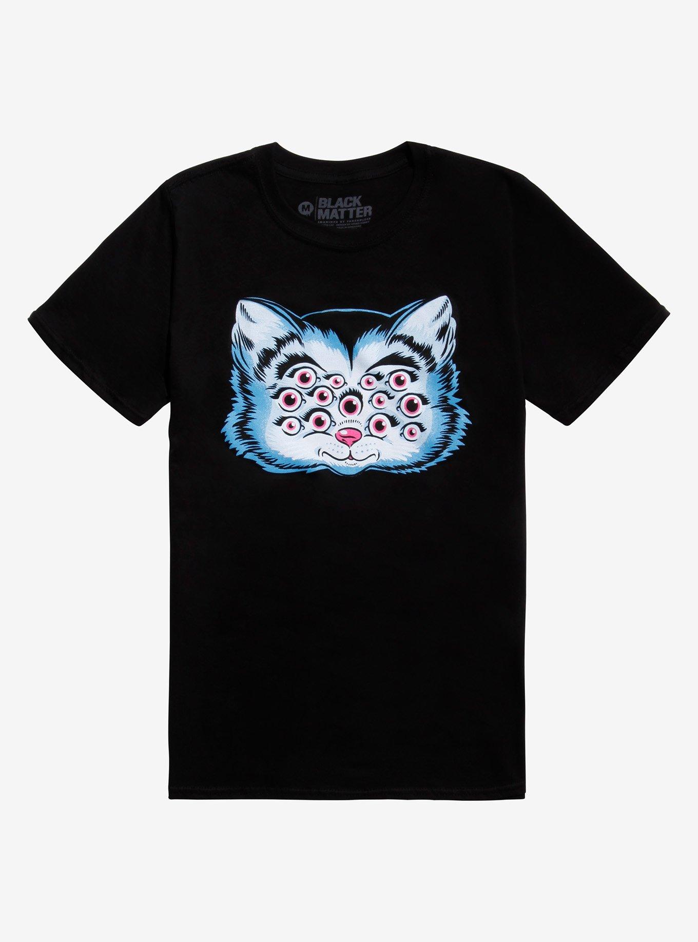 13 Eyed Cat T-Shirt By Craig Horky | Hot Topic