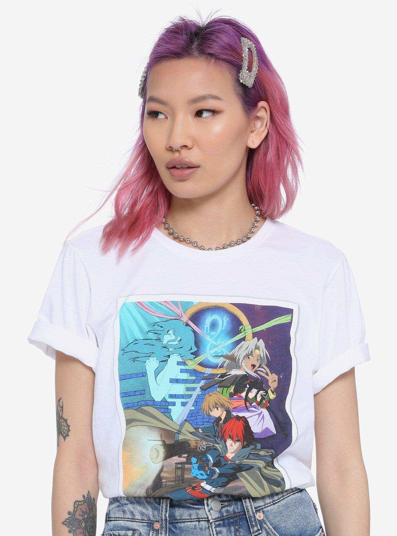 Outlaw Star Poster Girls T-Shirt, MULTI, hi-res