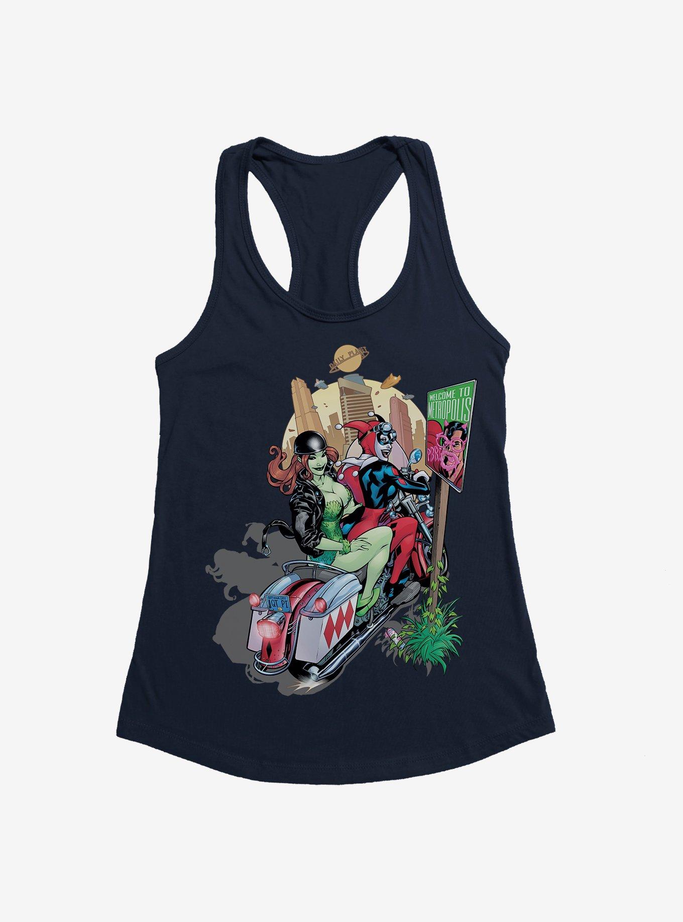 DC Comics Batman Harley Quinn Welcome To Metropolis Girls Tank, , hi-res