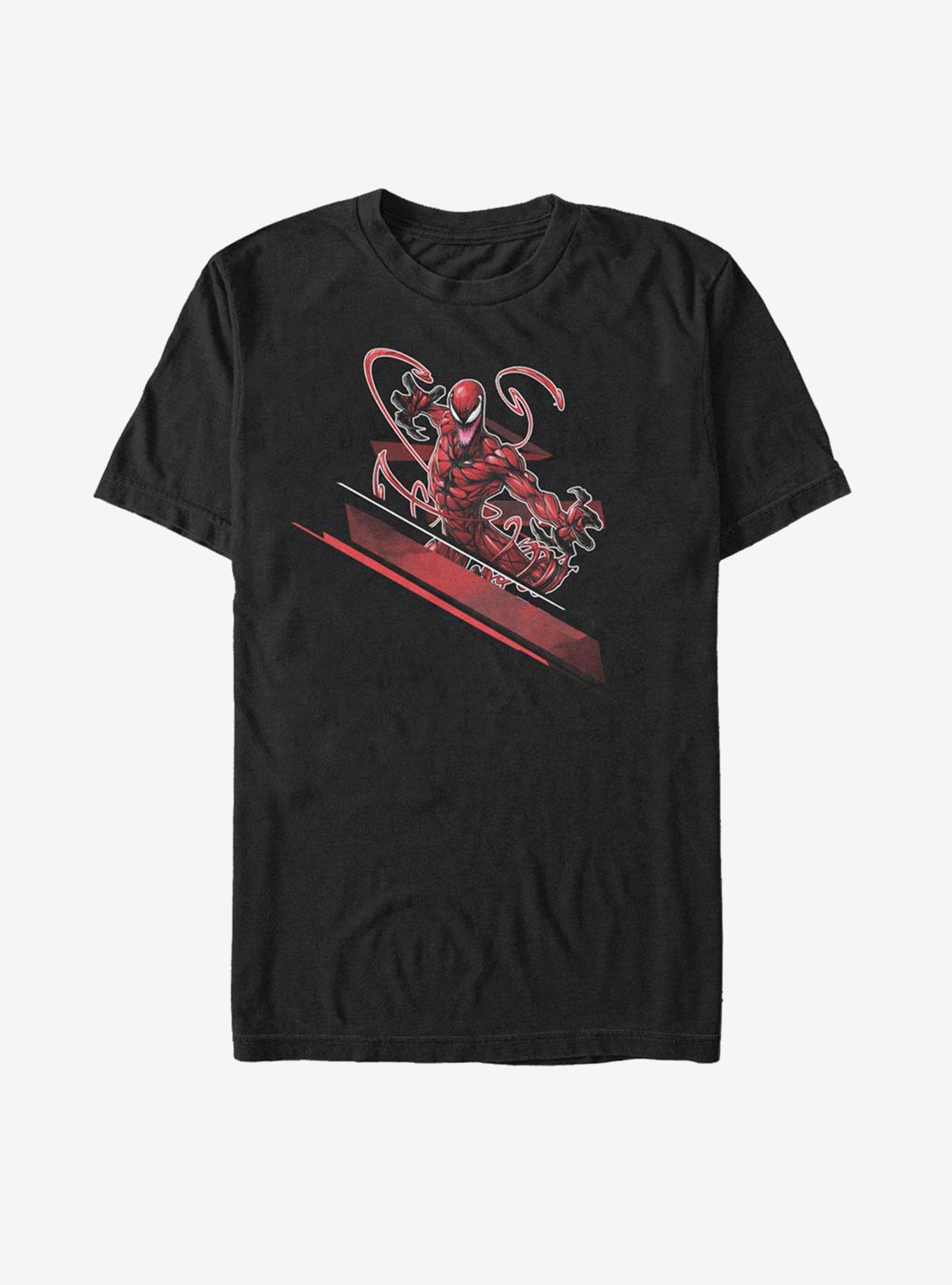 Marvel Carnage Dynamic Carnage TShirt BLACK BoxLunch