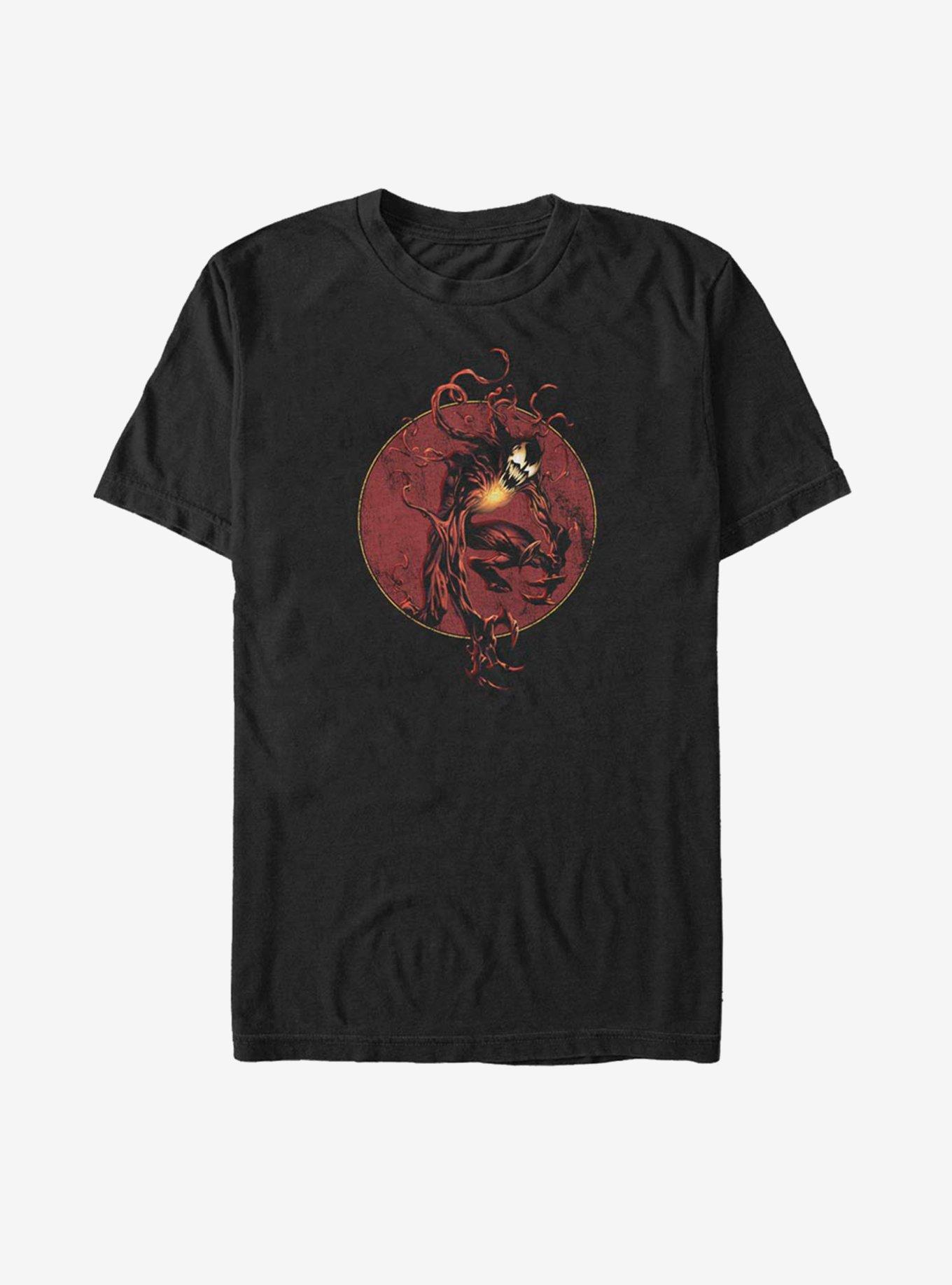 Marvel Carnage Ultimate Carnage Circle TShirt BLACK BoxLunch