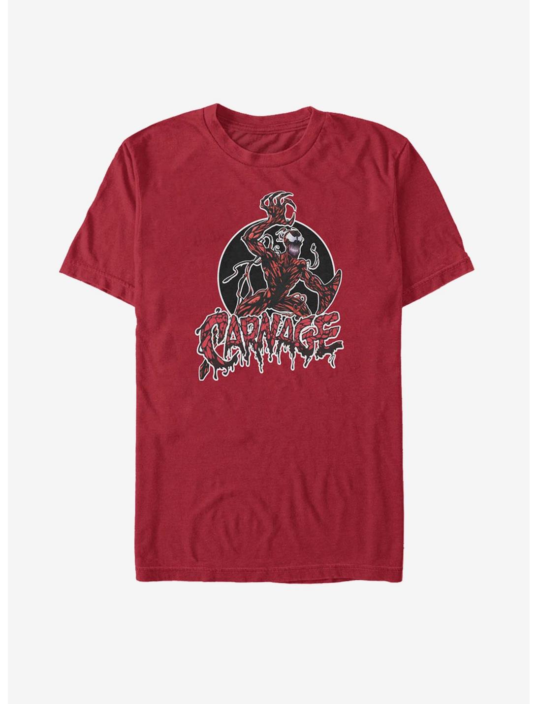 Marvel Carnage Wild Carnage T-Shirt, CARDINAL, hi-res