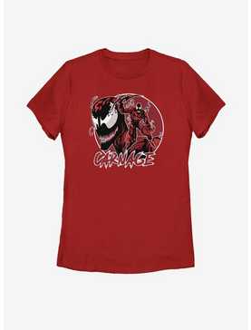 Marvel Carnage Circle Womens T-Shirt, , hi-res