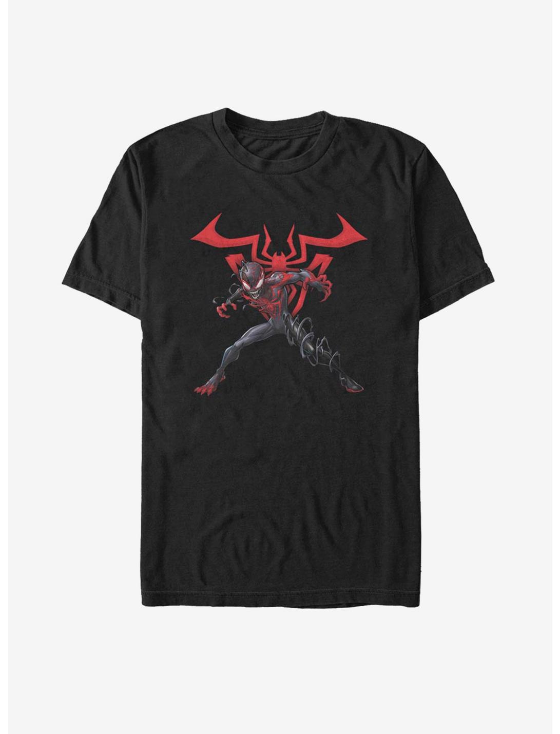 Marvel Spider-Man Venomized Miles Morales Icon Takeover T-Shirt, BLACK, hi-res