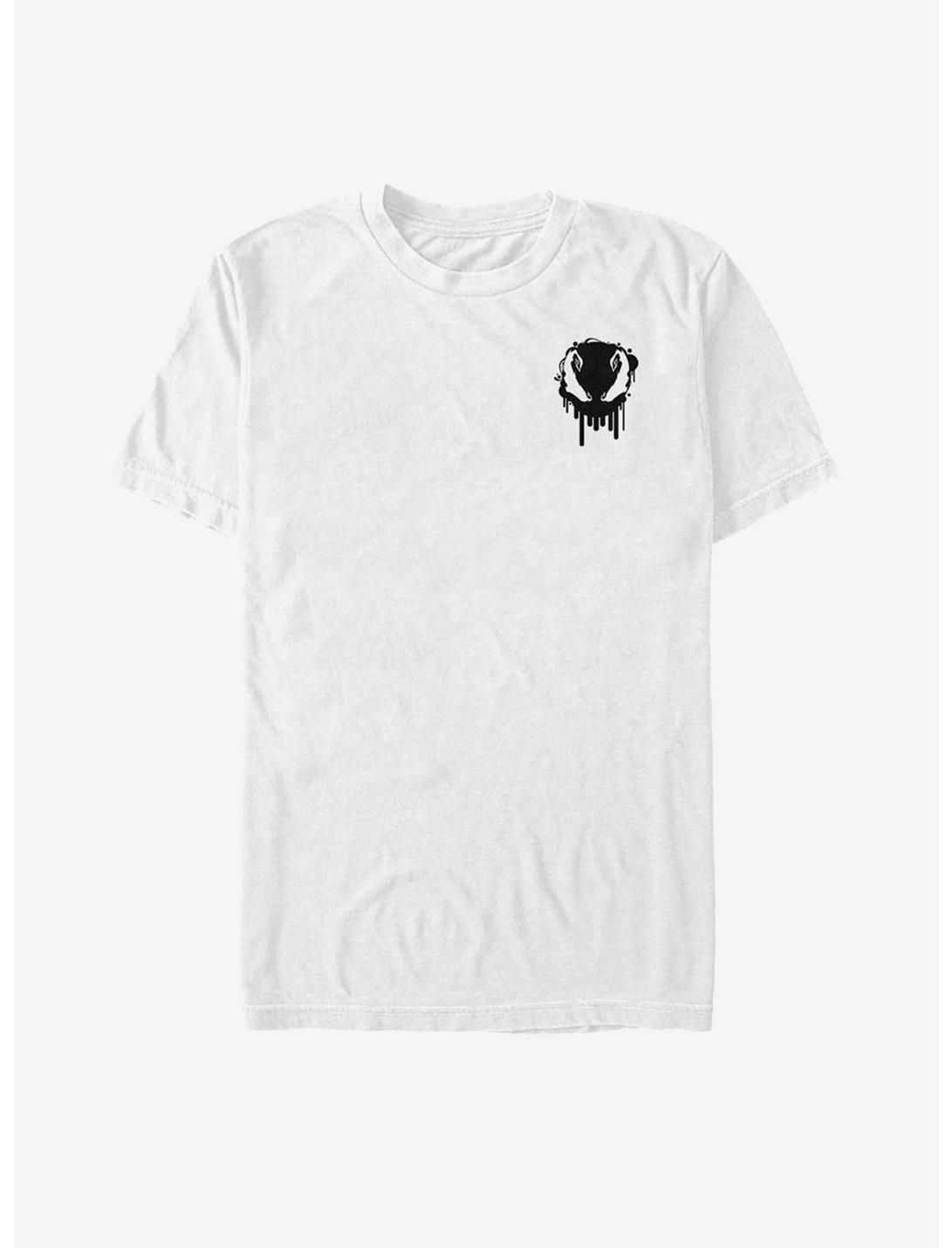 Marvel Venomized Black Drip Icon T-Shirt, WHITE, hi-res