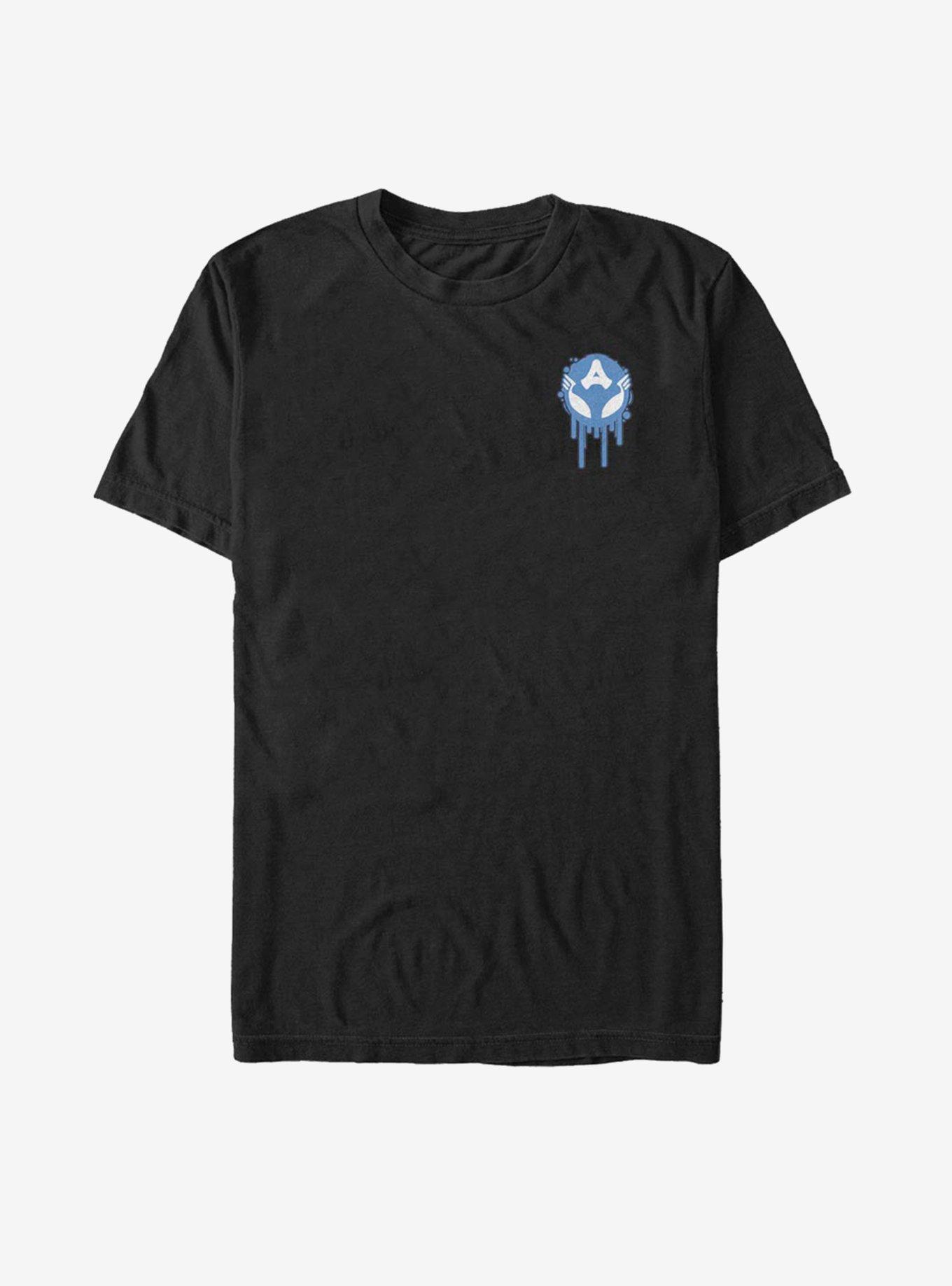 Marvel Captain America Venomized Drip Icon T-Shirt, , hi-res