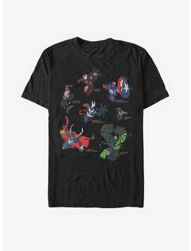 Marvel Avengers Venomized Heroes T-Shirt, , hi-res