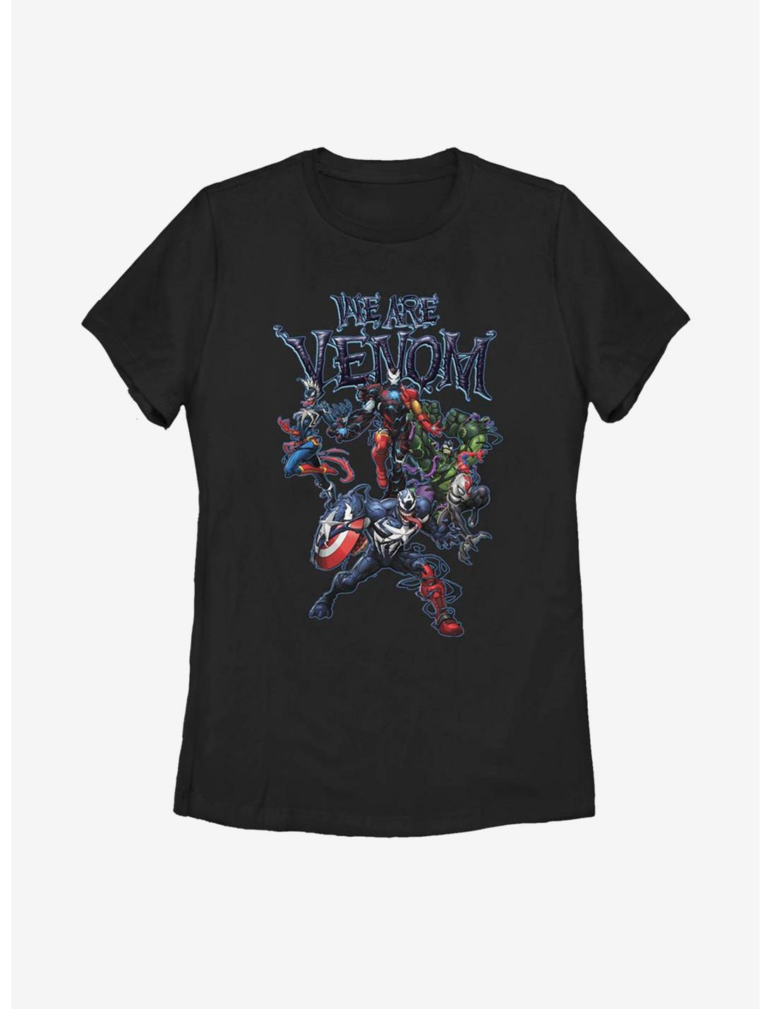Marvel Avengers Venomized We Are Venom Womens T-Shirt, BLACK, hi-res