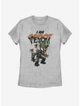 Marvel Guardians Of The Galaxy Groot Venomized I Am Groot Womens T-Shirt, ATH HTR, hi-res