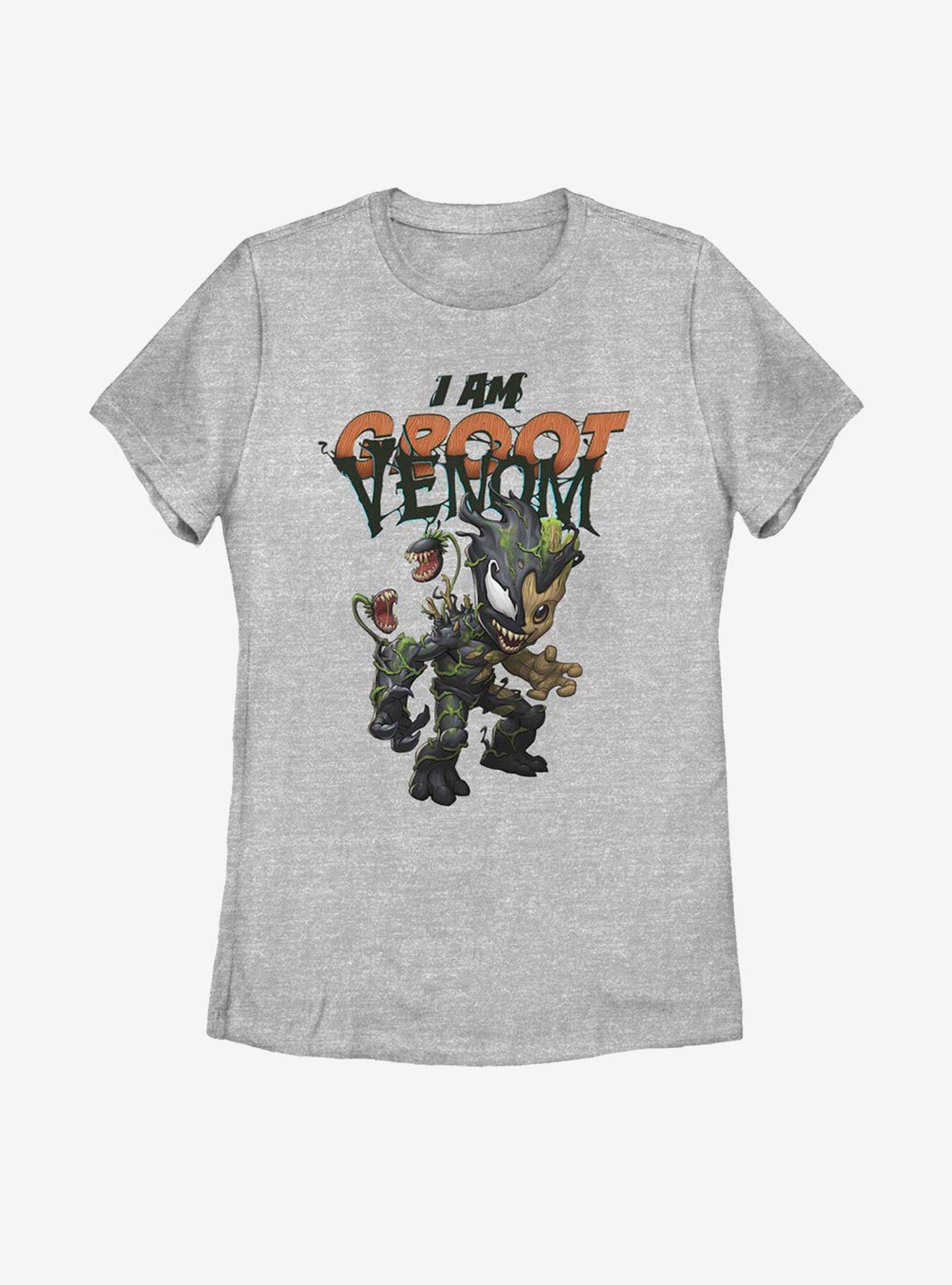 Marvel Guardians Of The Galaxy Groot Venomized I Am Groot Womens T-Shirt, , hi-res