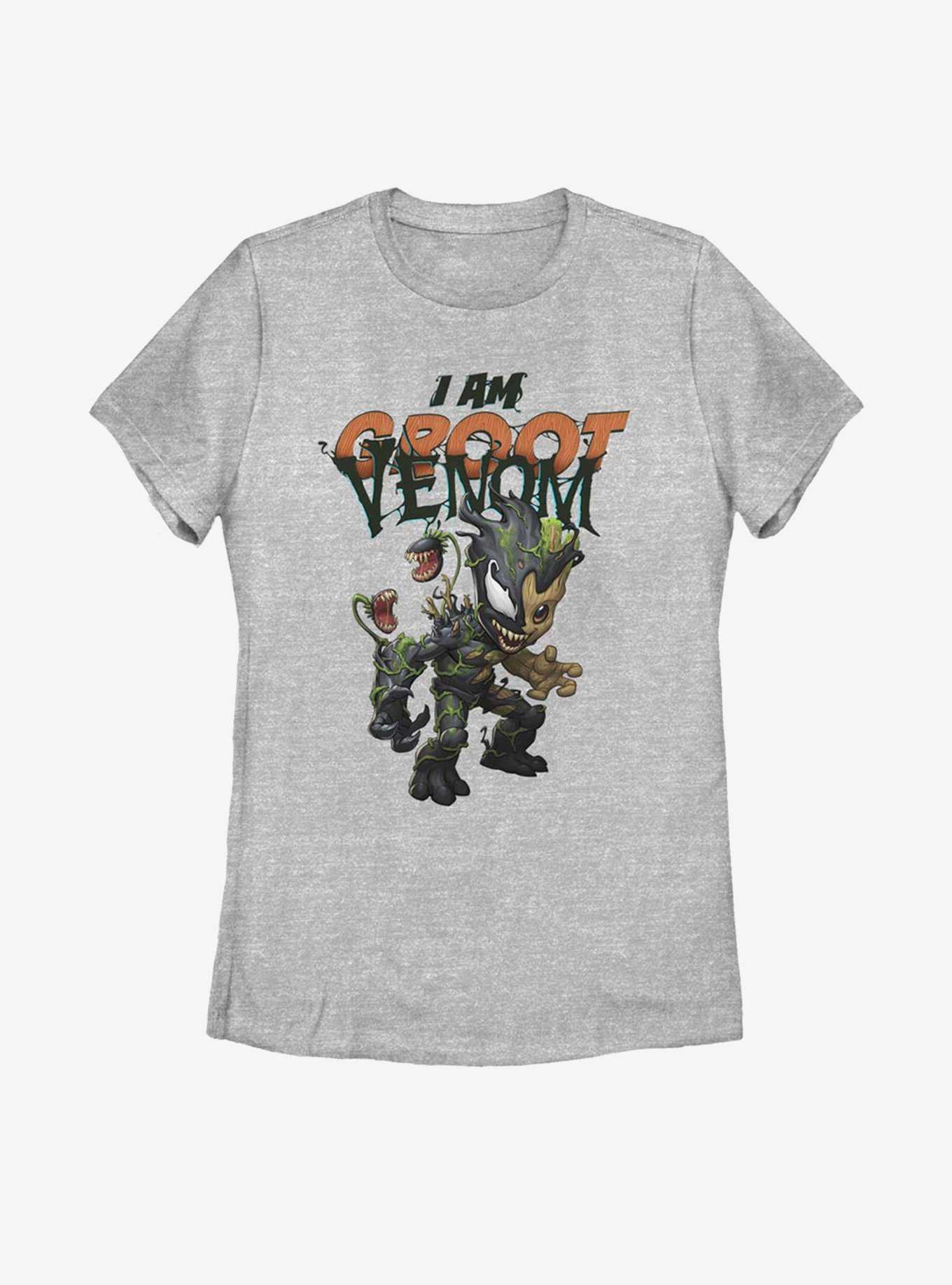 Marvel Guardians Of The Galaxy Groot Venomized I Am Groot Womens T-Shirt, , hi-res