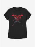 Marvel Spider-Man Venomized Miles Morales Icon Takeover Womens T-Shirt, BLACK, hi-res
