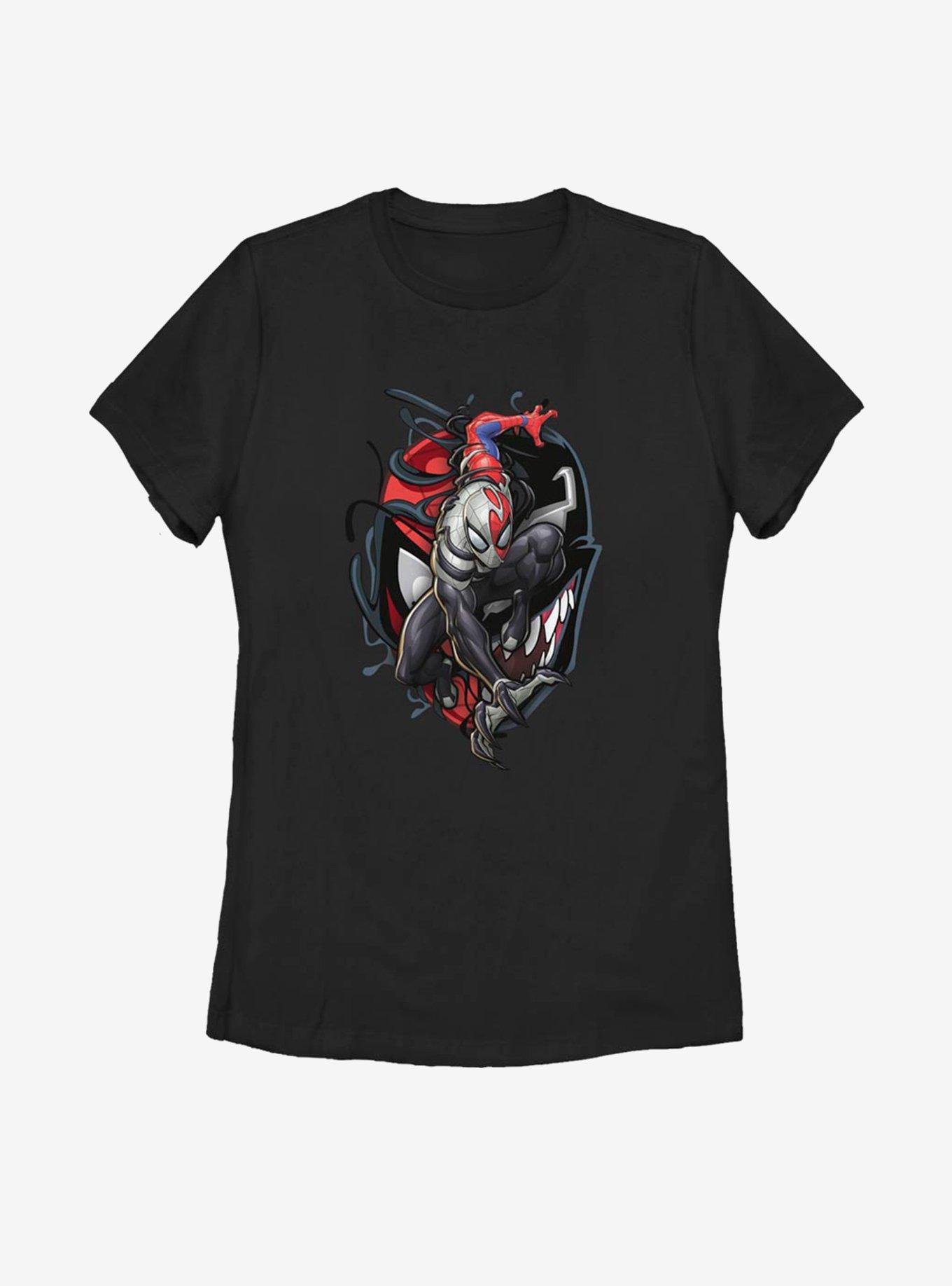 Marvel Spider-Man Venomized Icon Takeover Womens T-Shirt, , hi-res