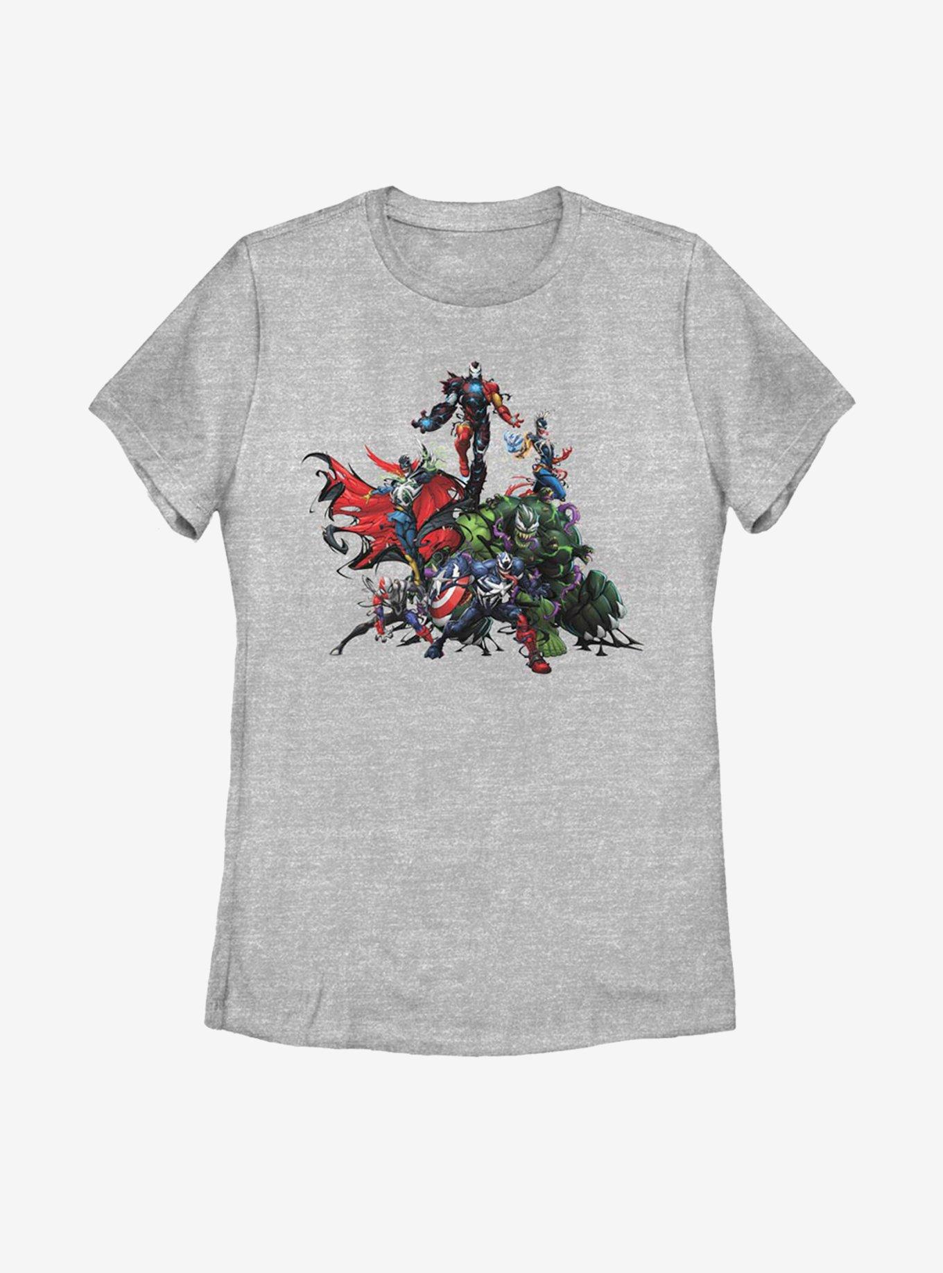 Marvel Avengers Venomized Takeover Womens T-Shirt, , hi-res