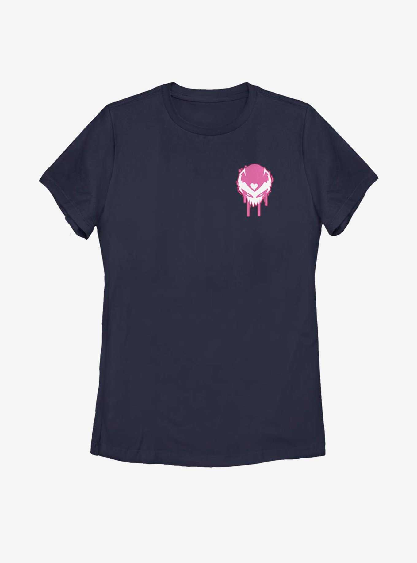 Marvel Venomized Pink Icon Drip Womens T-Shirt, , hi-res