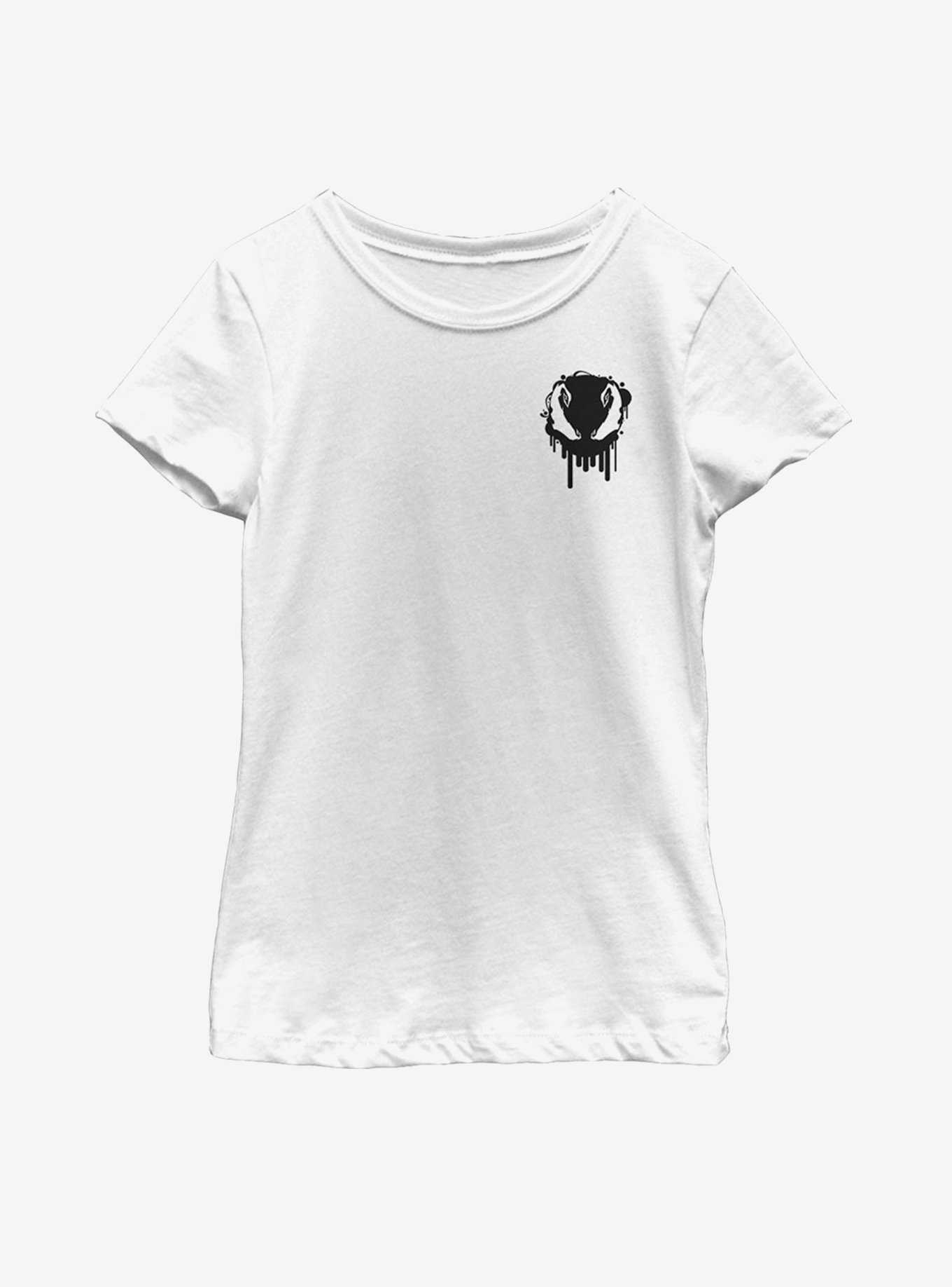 Marvel Venomized Black Drip Icon Youth Girls T-Shirt, , hi-res