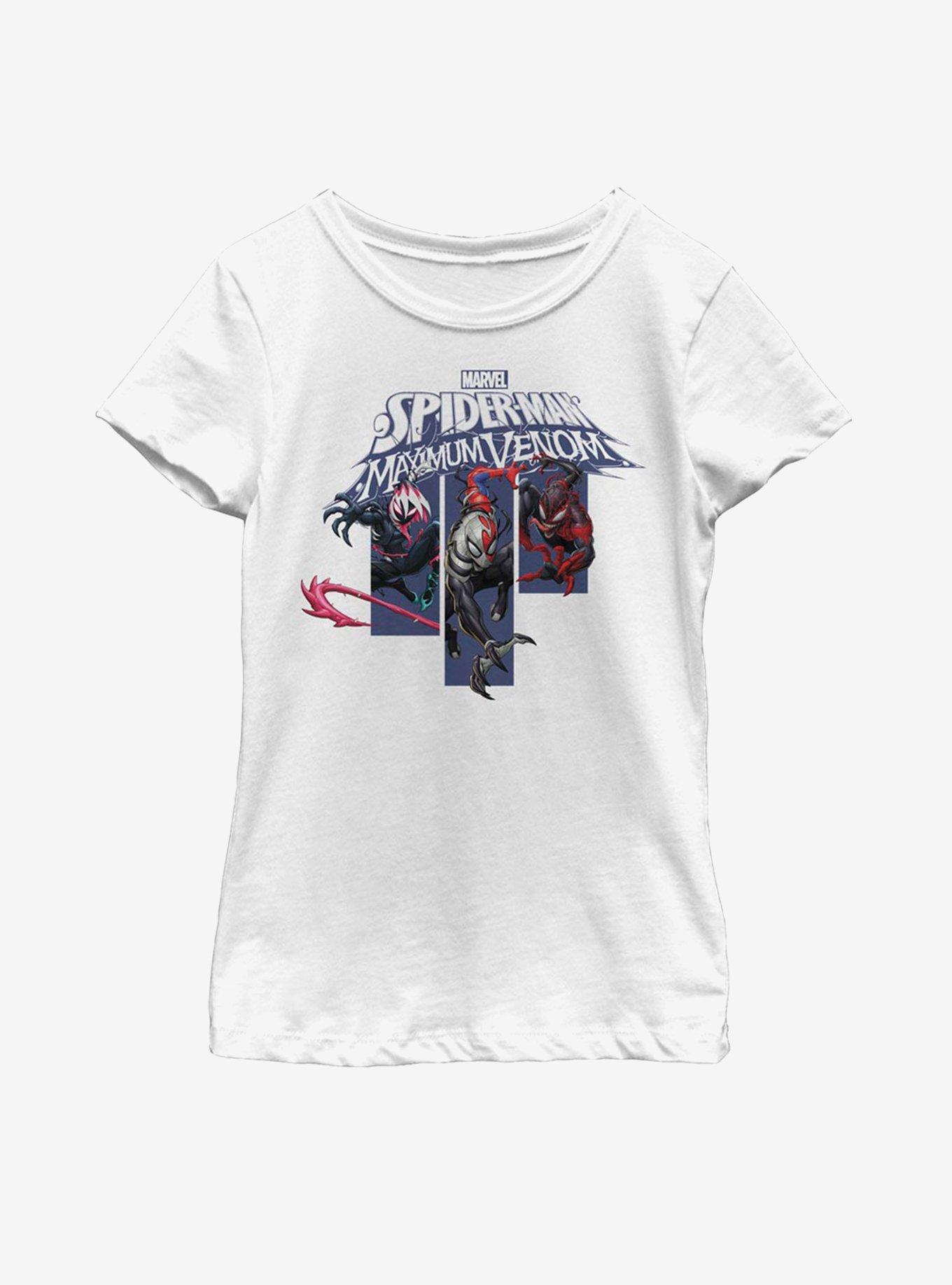 Marvel Spider-Man Venomized Maximum Venom Youth Girls T-Shirt, , hi-res