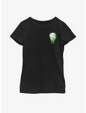 Marvel Guardians Of The Galaxy Groot Venomized Drip Icon Youth Girls T-Shirt, , hi-res