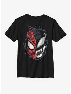 Marvel Spider-Man Venomized Mask Takeover Youth T-Shirt, , hi-res