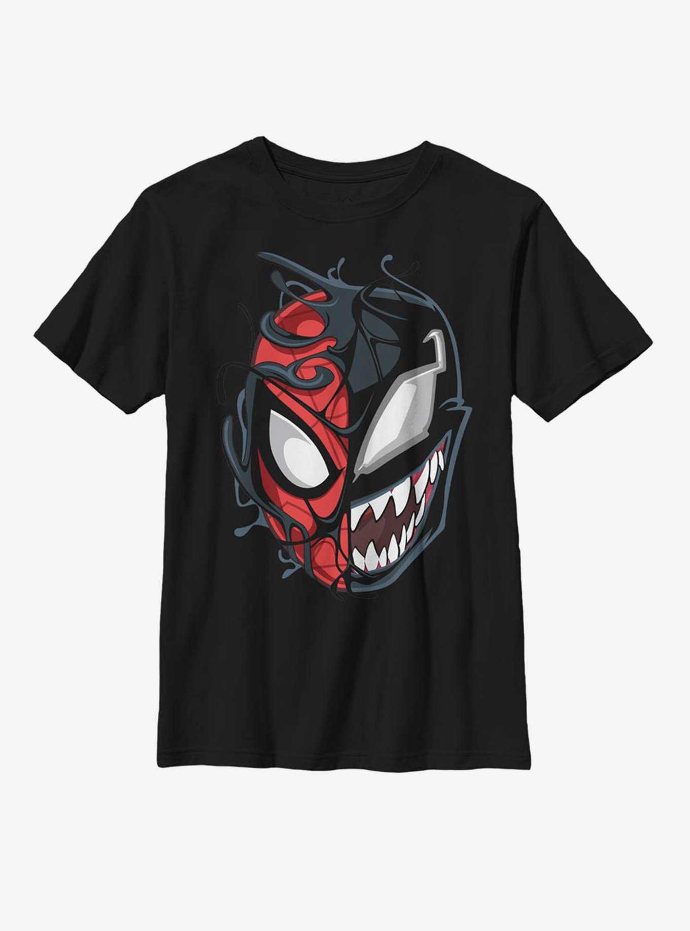 Marvel Spider-Man Venomized Mask Takeover Youth T-Shirt, , hi-res