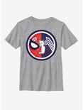 Marvel Spider-Man Venomized Icon Youth T-Shirt, ATH HTR, hi-res