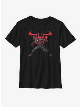Marvel Spider-Man Venomized Miles Morales Icon Takeover Youth T-Shirt, , hi-res
