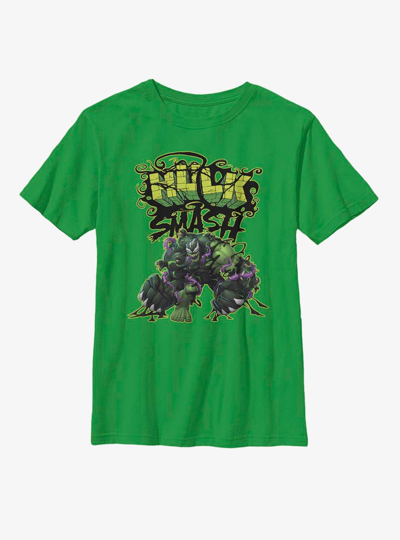 Marvel Hulk Venomized Smash Youth T-Shirt, , hi-res