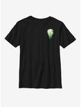 Marvel Guardians Of The Galaxy Groot Venomized Drip Icon Youth T-Shirt, BLACK, hi-res