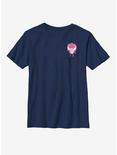 Marvel Venomized Pink Icon Drip Youth T-Shirt, NAVY, hi-res