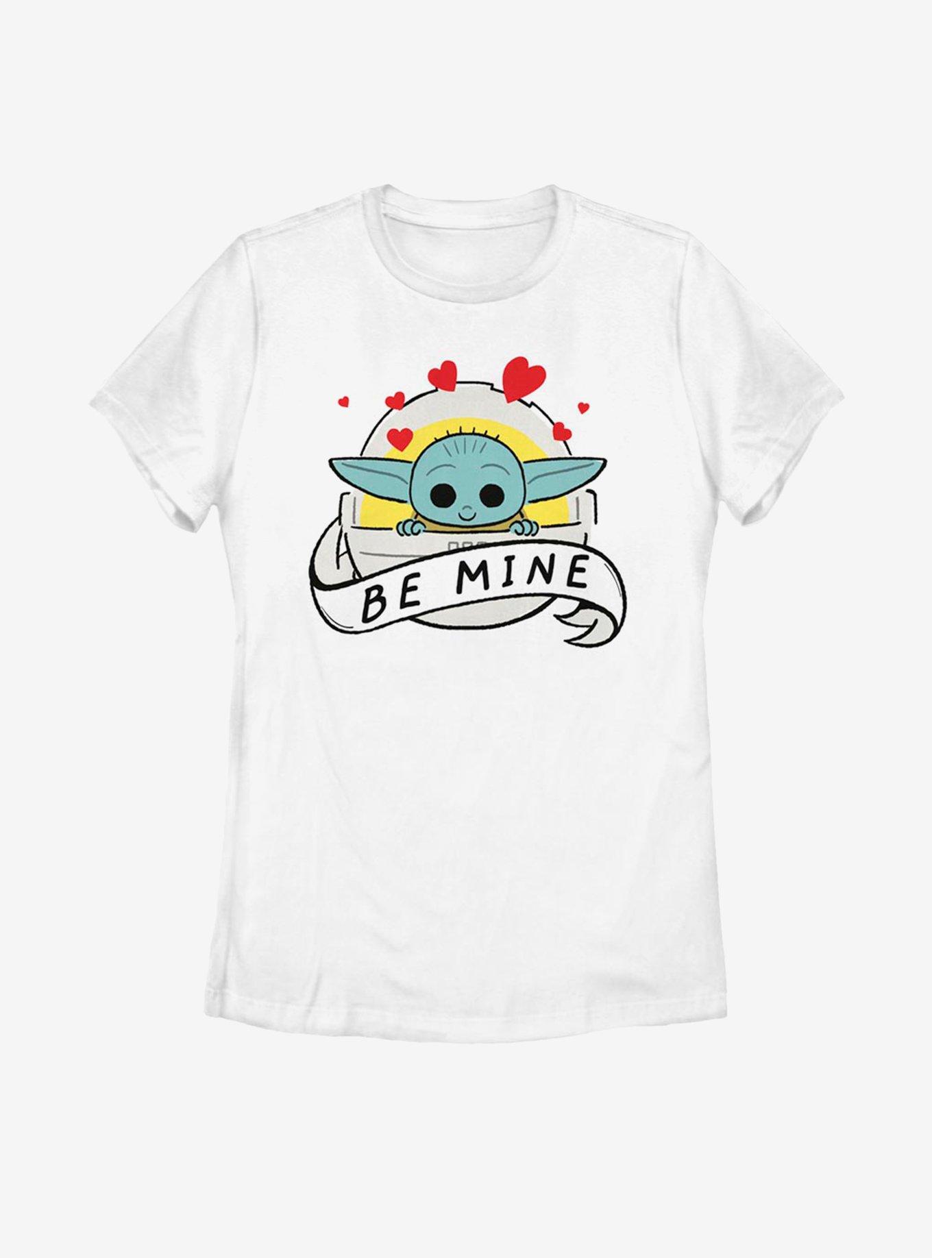 Star Wars The Mandalorian The Child Be Mine Womens T-Shirt, , hi-res