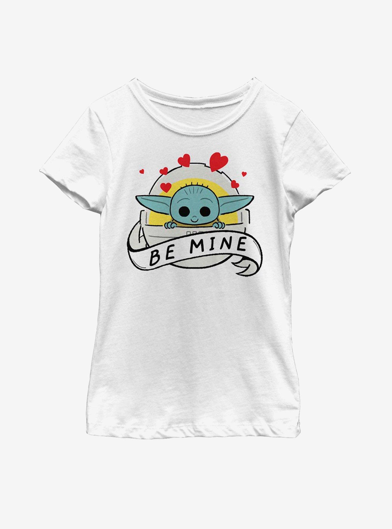 Star Wars The Mandalorian The Child Be Mine Youth Girls T-Shirt, , hi-res
