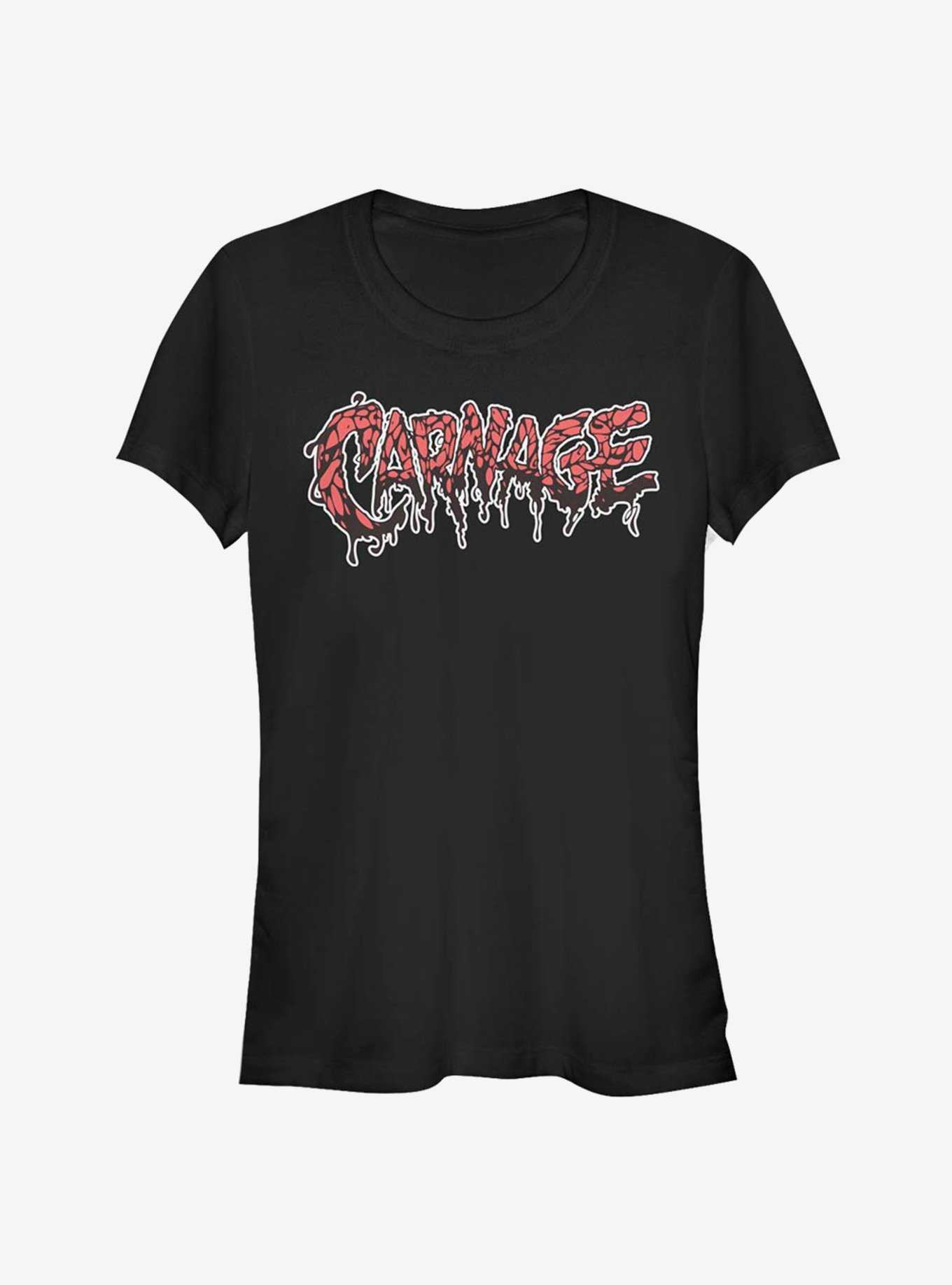 Marvel Carnage Logo Girls T-Shirt, , hi-res