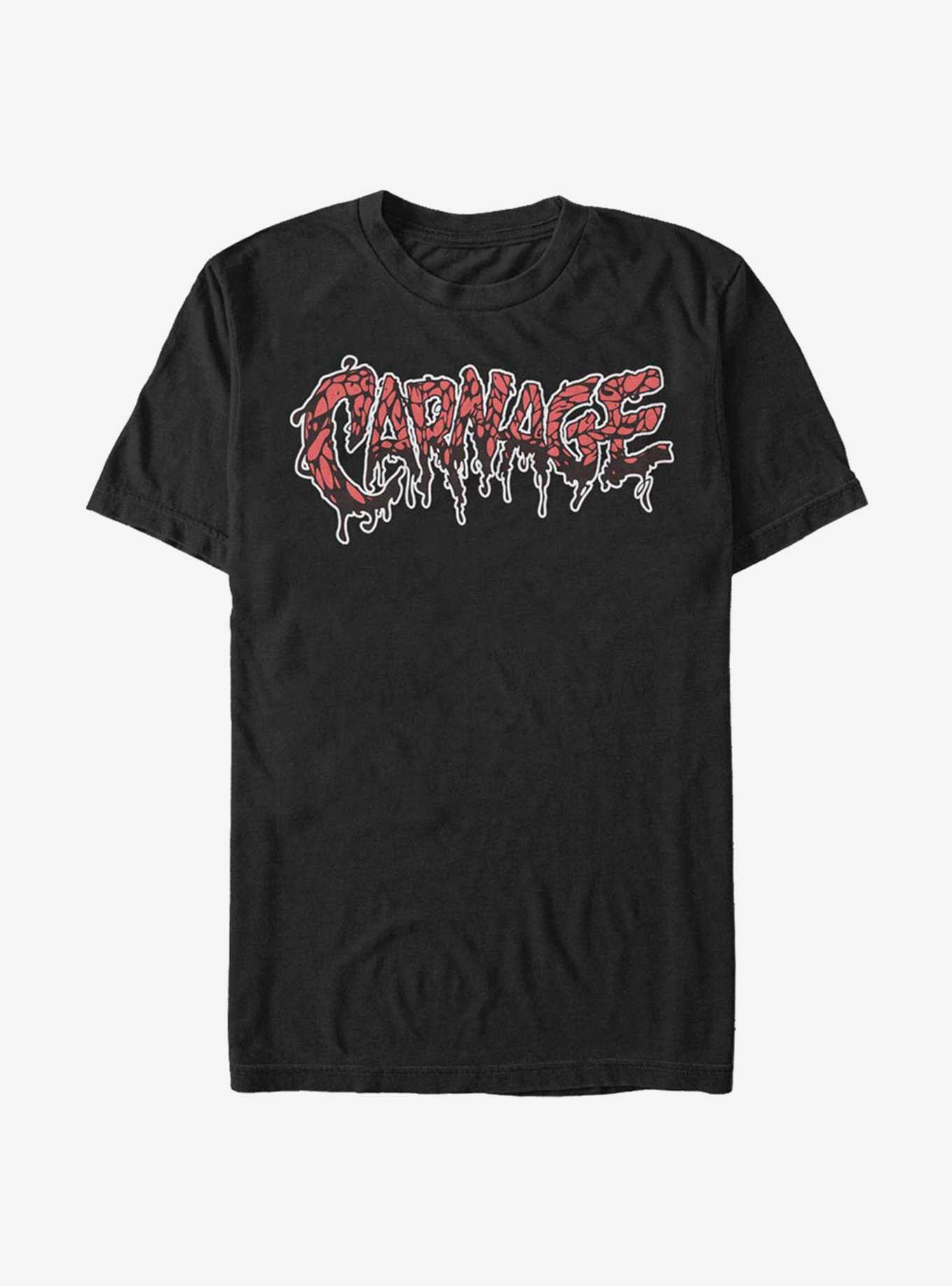 Marvel Venom Carnage Logo T-Shirt, , hi-res