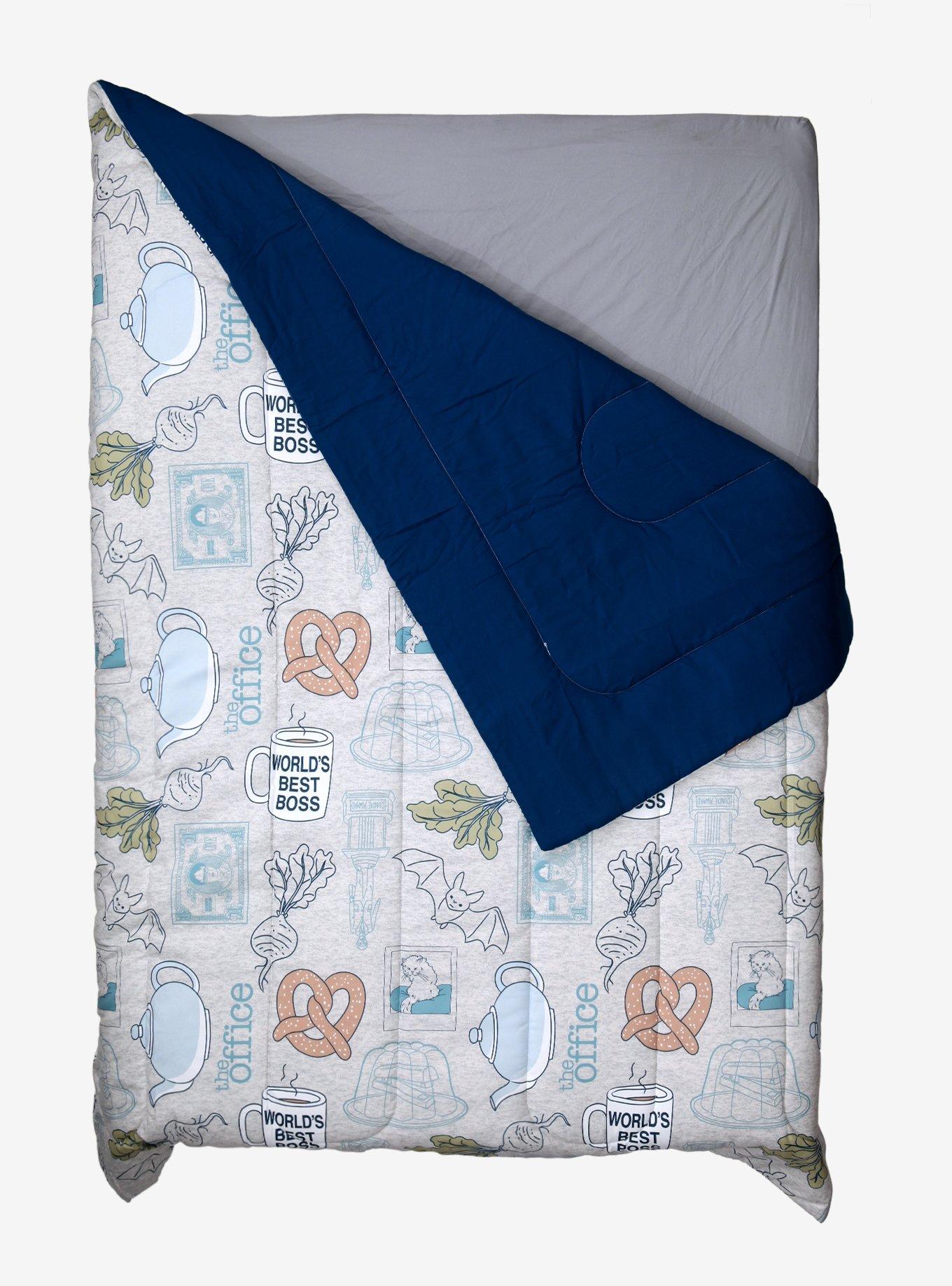 A comforter cozy enough for Schrute Farms Bed & Breakfast (The Office)