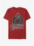 Marvel Carnage Wild Carnage T-Shirt, RED, hi-res