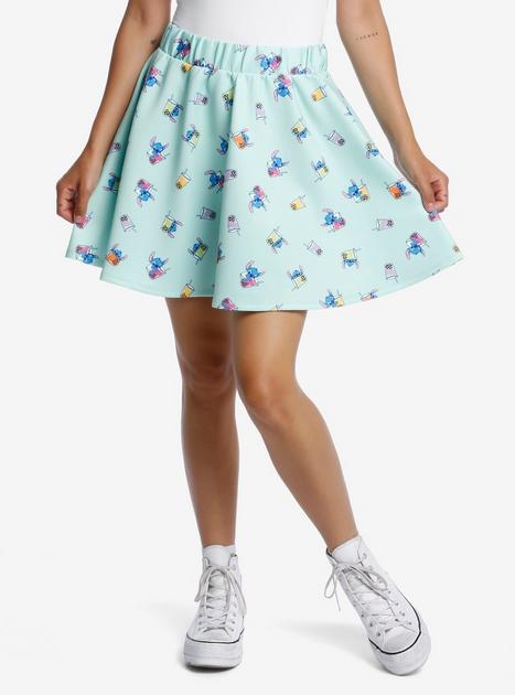 Disney Lilo & Stitch Boba Skater Skirt | Hot Topic