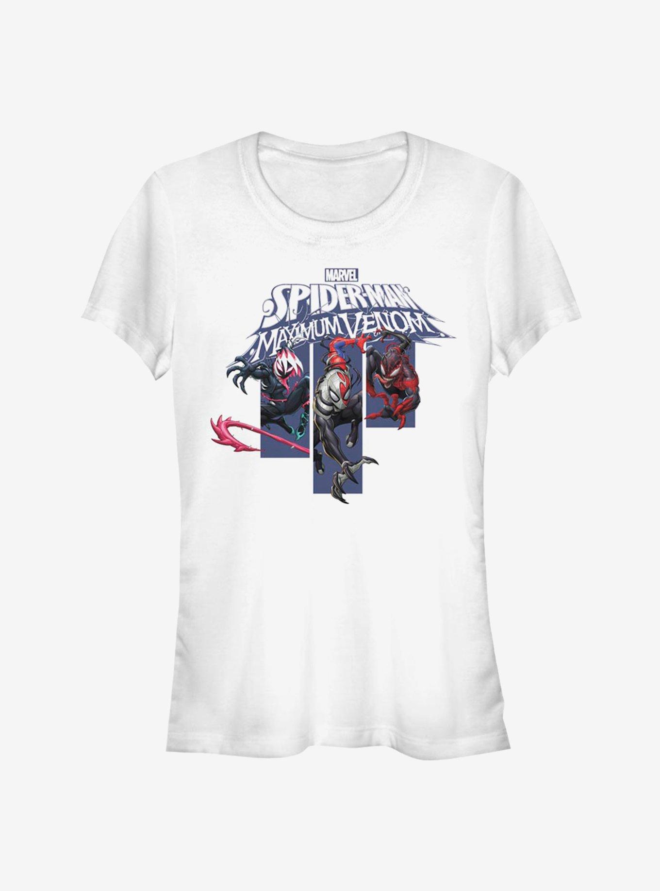 Marvel Spider-Man Venomized Maximum Venom Girls T-Shirt