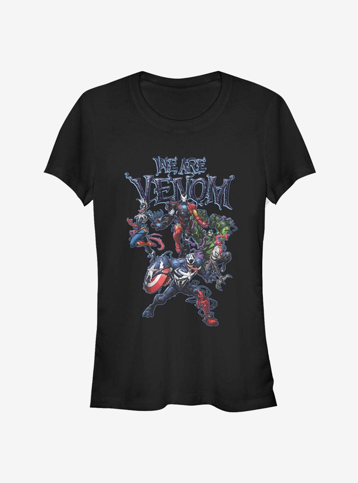 Marvel Hulk Venomized Smash Girls T-Shirt, , hi-res