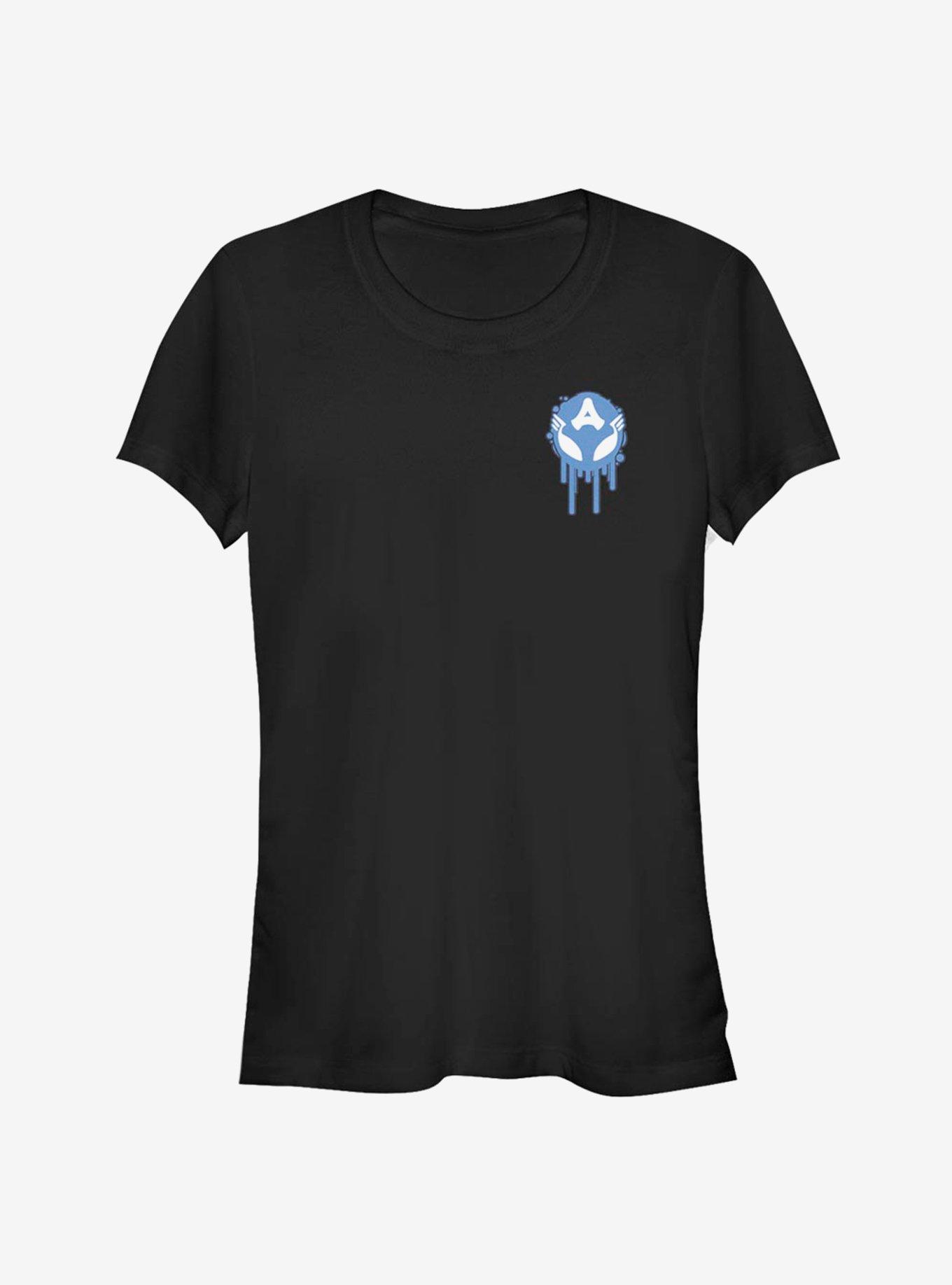 Marvel Captain America Venomized Drip Icon Girls T-Shirt, , hi-res
