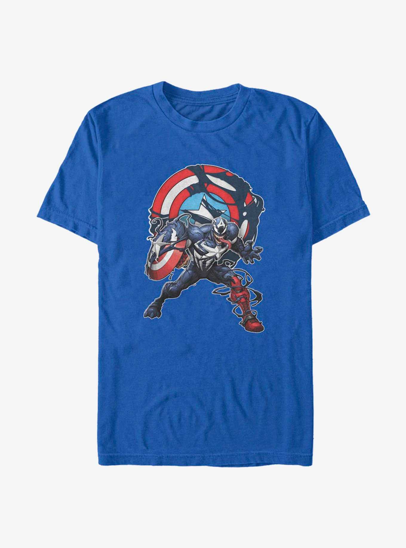 Marvel Venom Captain Venom With Symbol T-Shirt, , hi-res