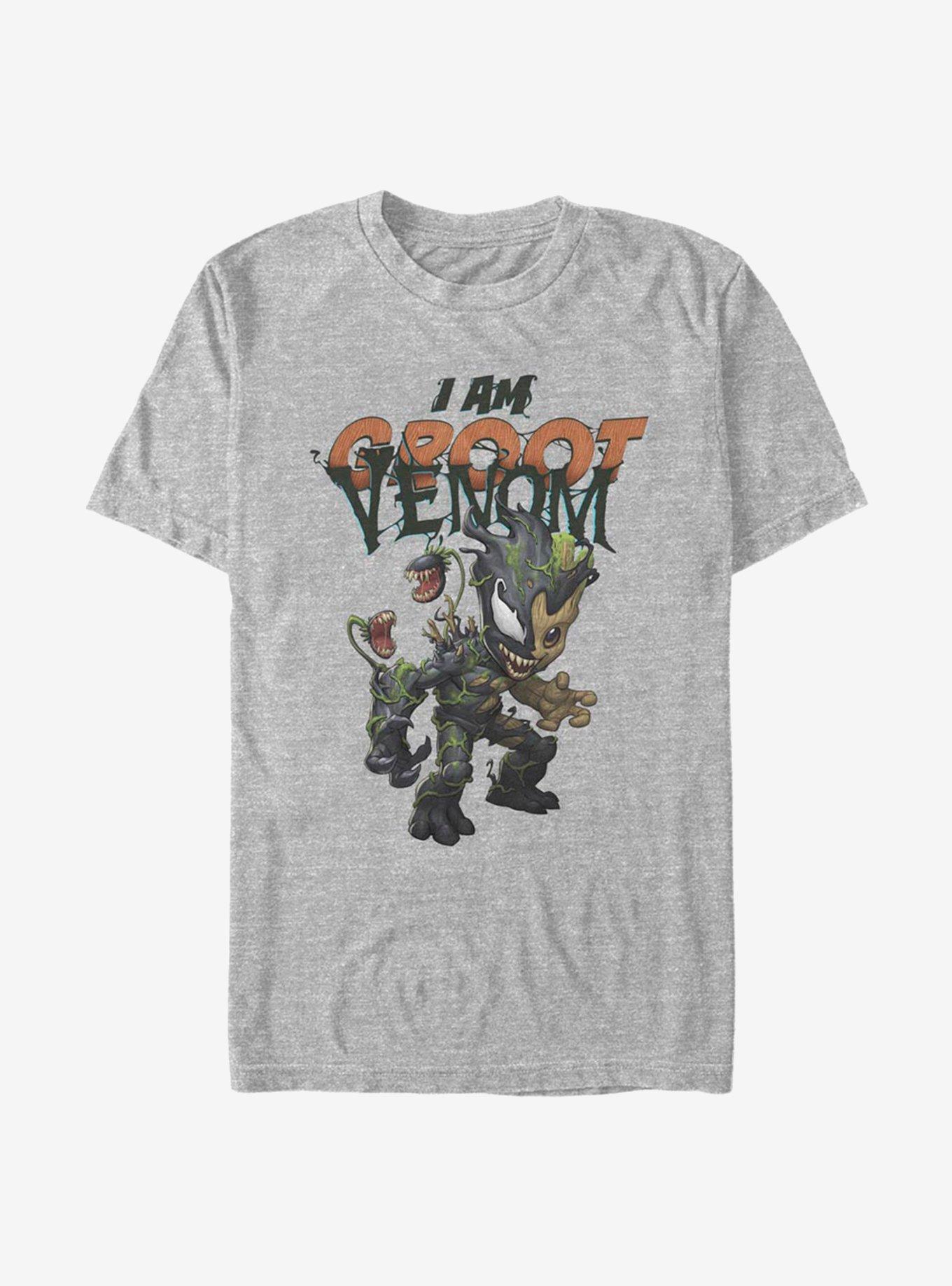 Marvel Venom I Am Groot Venom T-Shirt, ATH HTR, hi-res
