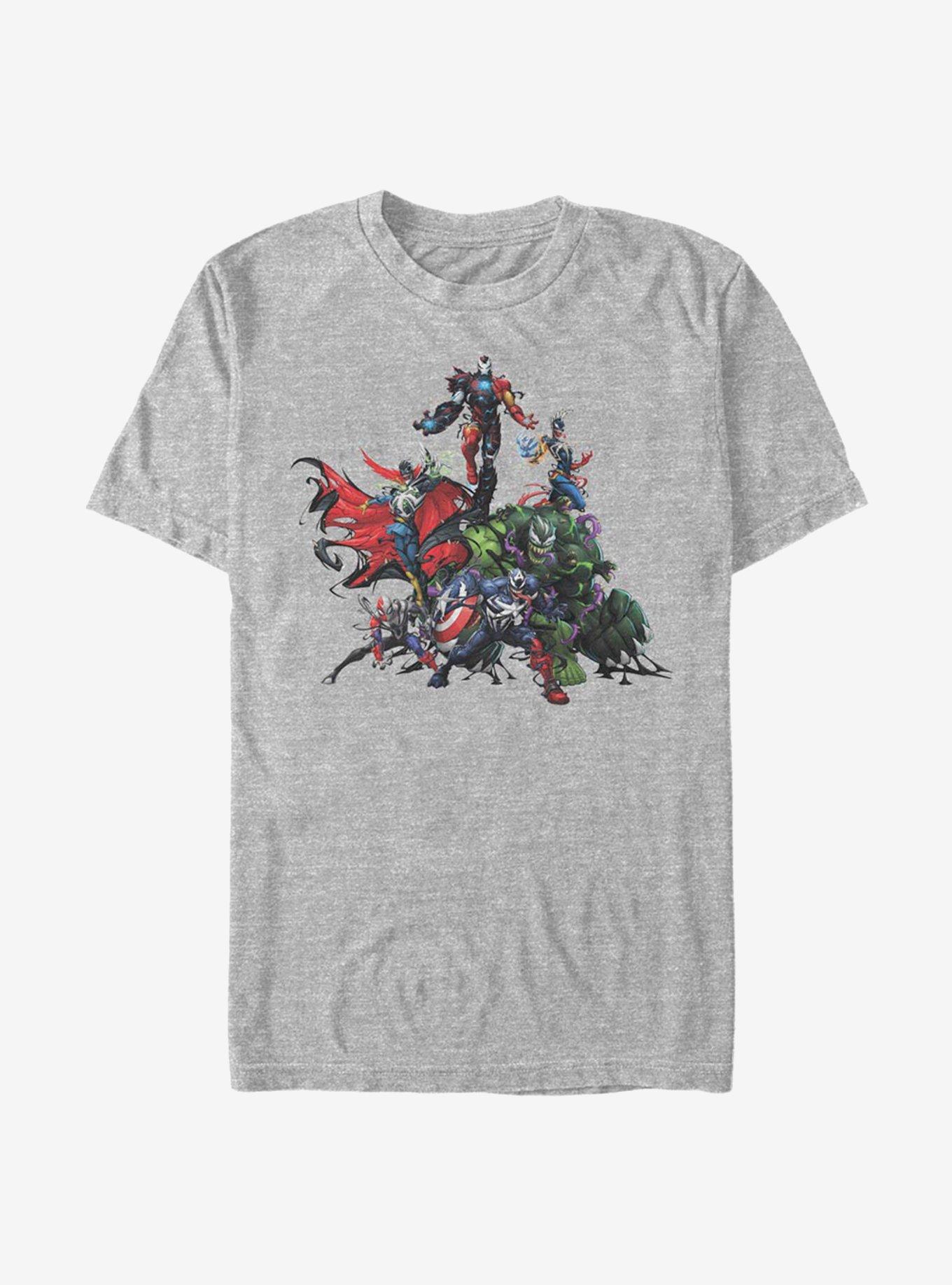 Marvel Venom Avengers T-Shirt, ATH HTR, hi-res