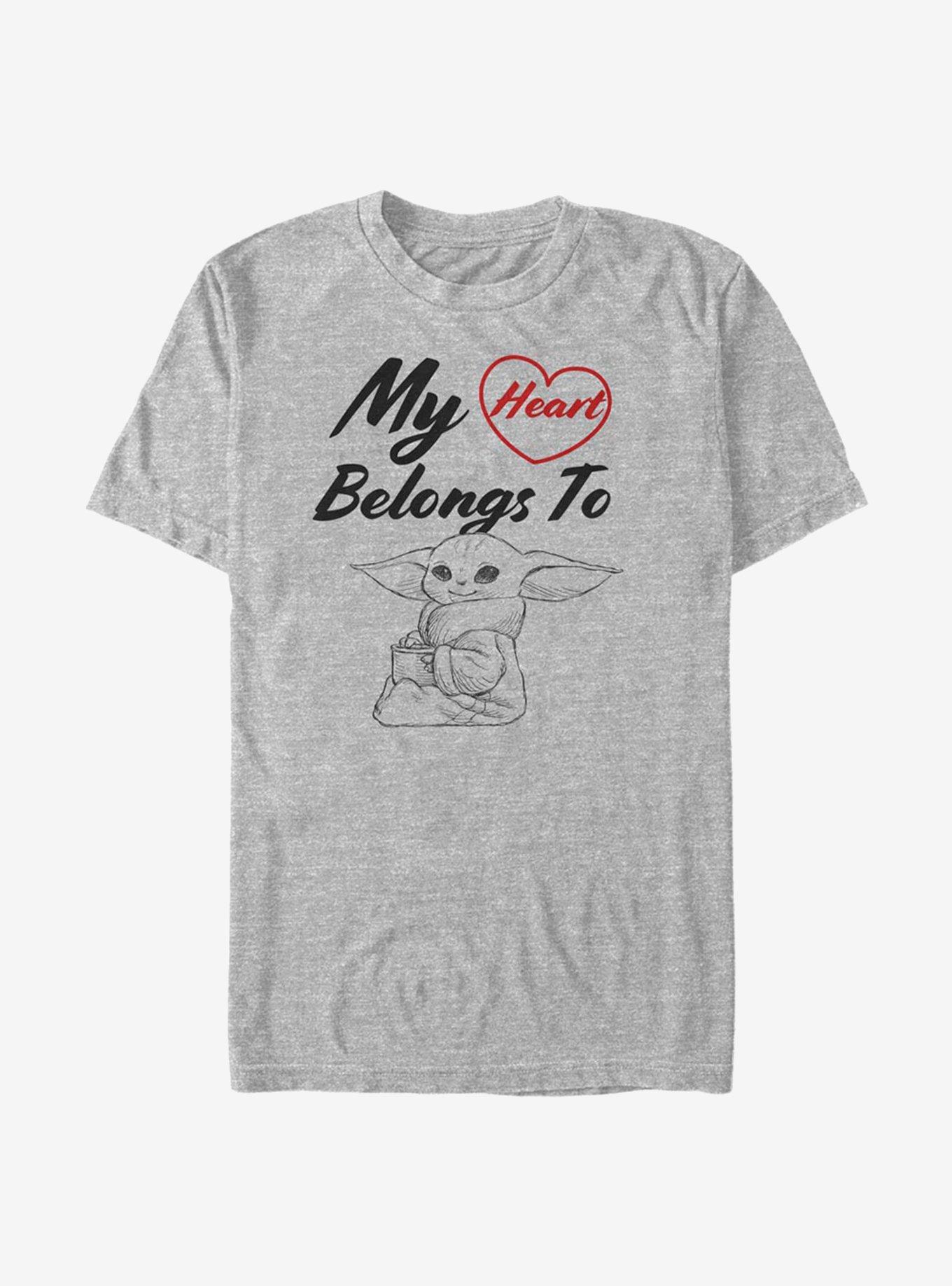 Star Wars The Mandalorian The Child Heart Belong To The Child T-Shirt