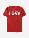 Star Wars The Mandalorian The Child Love With The Child T-Shirt, RED, hi-res