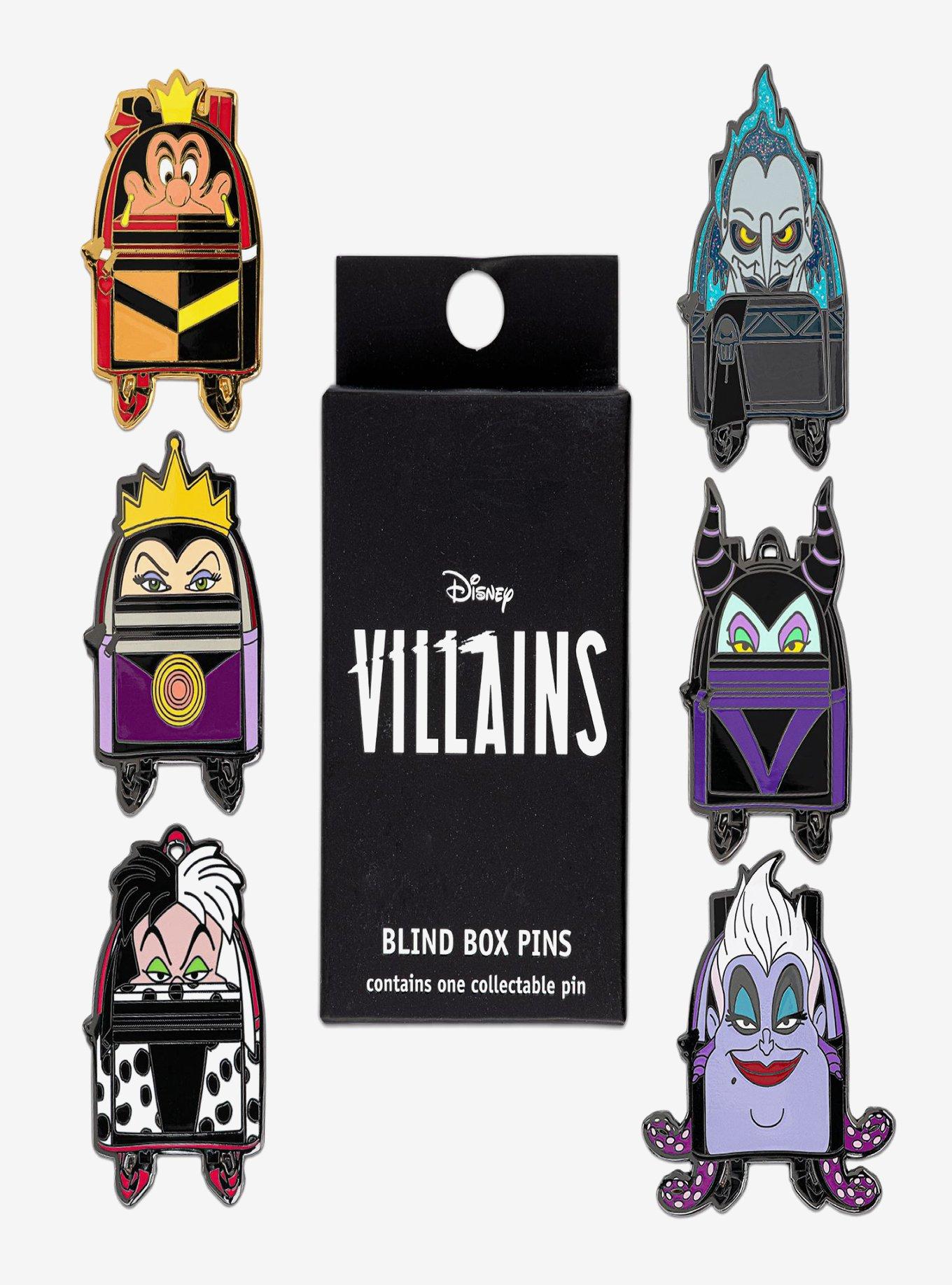 Loungefly Disney Villains Backpack Blind Box Enamel Pin | Hot Topic