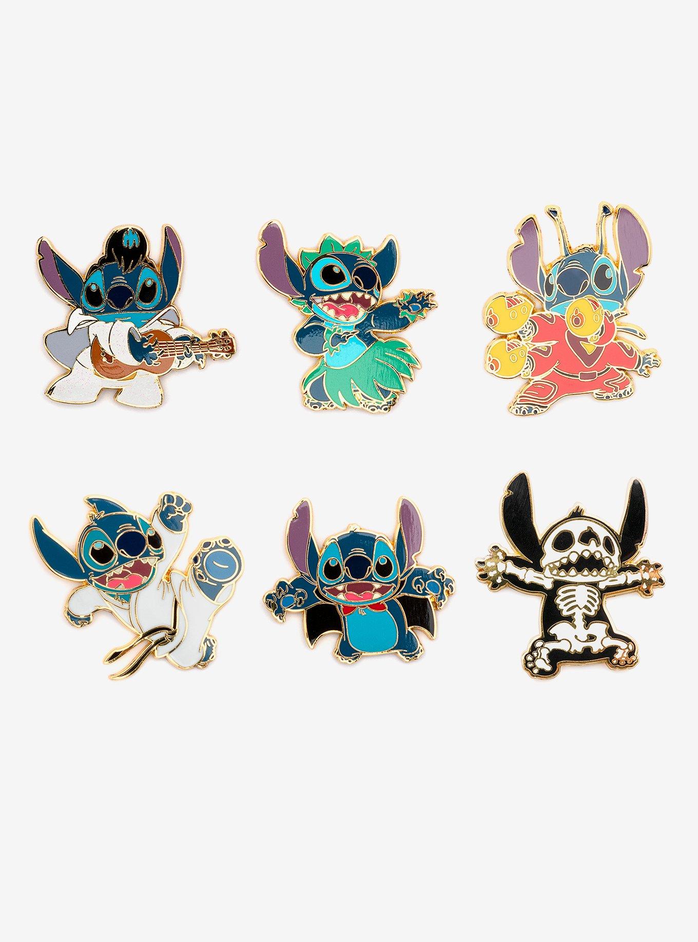 Loungefly Disney Lilo & Stitch Stitch Costumes Enamel Pin Blind Box, , hi-res