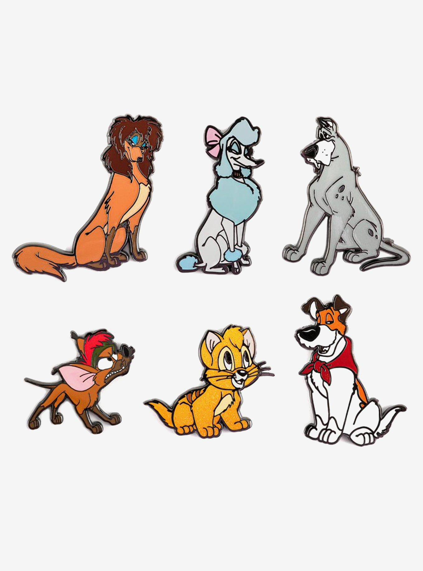 Loungefly Disney Oliver & Company Enamel Pin Blind Box, , hi-res